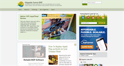 Desktop Screenshot of organiclawndiy.com